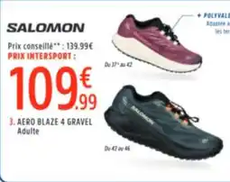Intersport Salomon Aero Blaze 4 Gravel aanbieding