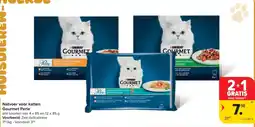 Carrefour Market Natvoer voor katten Gourmet Perle aanbieding