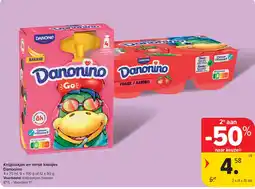 Carrefour Market Knijpzakjes en verse kaasjes Danonino aanbieding
