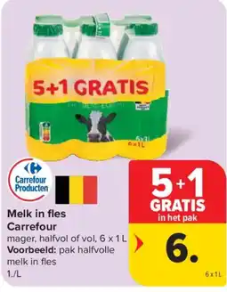 Carrefour Market Melk in fles Carrefour aanbieding