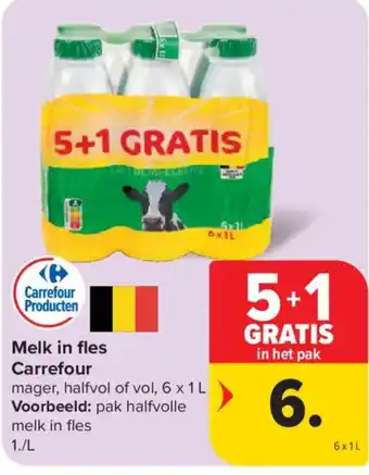 Melk in fles Carrefour