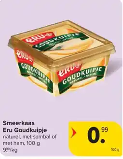 Carrefour Market Smeerkaas Eru Goudkuipje aanbieding
