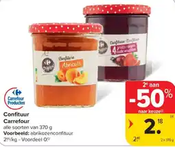 Carrefour Market Confituur Carrefour aanbieding