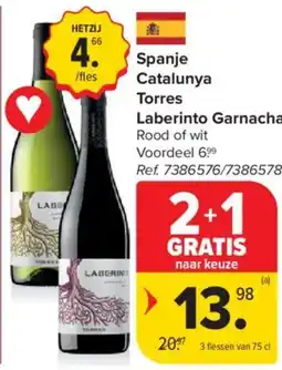 Carrefour Market Laberinto Garnacha aanbieding