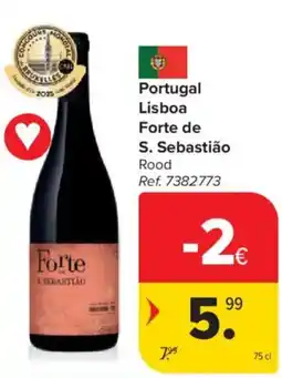 Carrefour Market Portugal Lisboa Forte de S. Sebastião Rood aanbieding