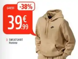 Intersport Nike Sweatshirt Homme aanbieding