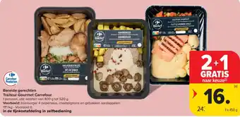 Bereide gerechten Traiteur Gourmet Carrefour