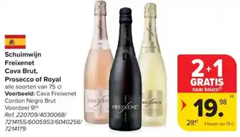 Schuimwijn Freixenet