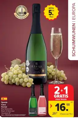 Carrefour Market Schuimwijn aanbieding