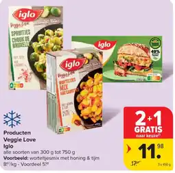 Carrefour Market Veggie Love Iglo aanbieding