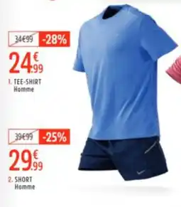 Intersport Tee-shirt homme aanbieding