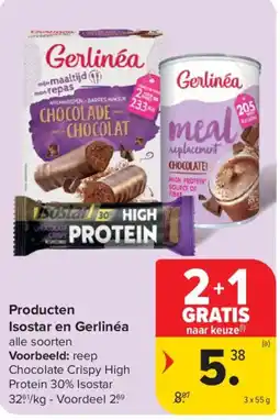 Carrefour Market Isostar en Gerlinéa alle soorten aanbieding