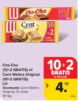 Carrefour Market Cha-Cha Cent Wafers Original aanbieding