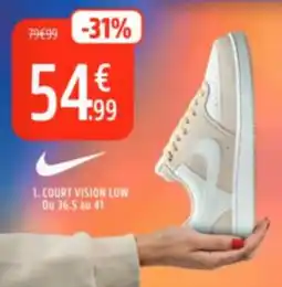 Intersport 1. court vision low aanbieding