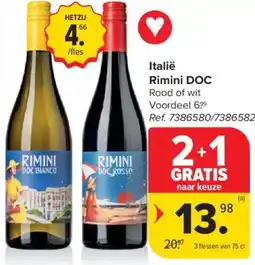 Carrefour Market Italië rimini doc aanbieding