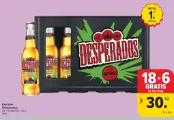Carrefour Market Krat bier Desperados aanbieding