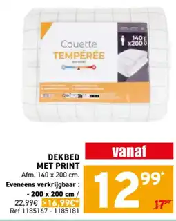 Trafic Dekbed met print aanbieding