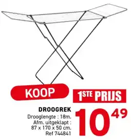 Trafic Droogrek aanbieding