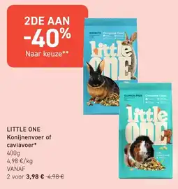 Tom&Co Little One Konijnenvoer of caviavoer aanbieding