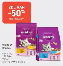 Tom&Co whiskas brokken aanbieding