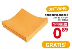 Trafic schoonmaakdoek aanbieding