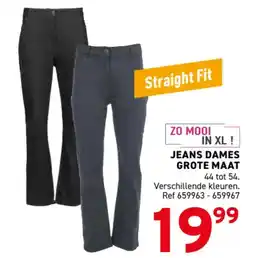 Trafic jeans dames grote maat aanbieding