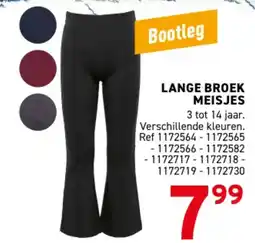 Trafic Lange broek meisjes aanbieding