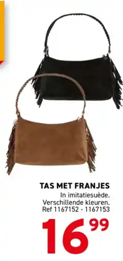 Trafic tas met franjes aanbieding