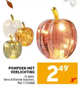 Trafic Pompoen met verlichting aanbieding