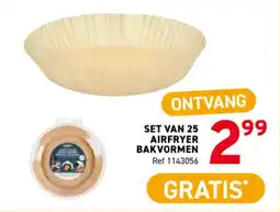Trafic airfryer bakvormen aanbieding