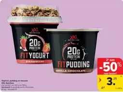 Carrefour Fit yoghurt en pudding aanbieding