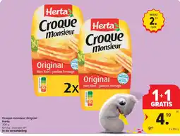 Carrefour Croque-monsieur Original aanbieding