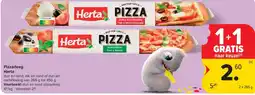 Carrefour Pizzadeeg Herta aanbieding