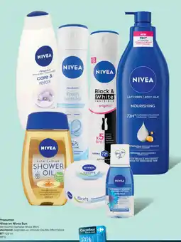Carrefour oogmake-up remover Double Effect Nivea aanbieding
