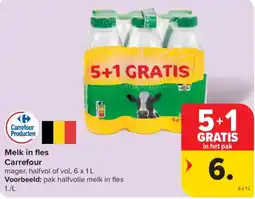 Carrefour Melk in fles Carrefour aanbieding