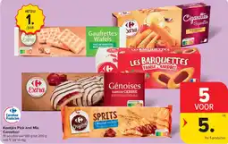 Carrefour Koekjes Pick and Mix Carrefour aanbieding