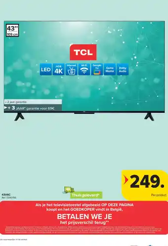 TCL 43V6C