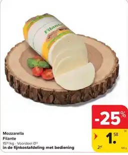 Carrefour Mozzarella Filante aanbieding