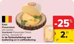 Carrefour Kaas Passendale aanbieding