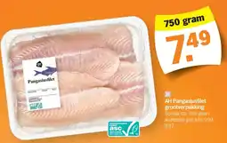 Albert Heijn AH Pangasiusfilet aanbieding