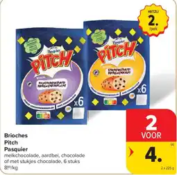 Carrefour Brioche Pitch Pasquier aanbieding