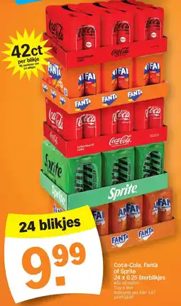 Albert Heijn Coca-Cola, Fanta of Sprite aanbieding