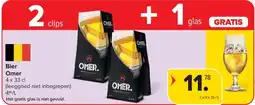Carrefour Bier Omer aanbieding