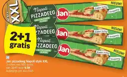 Albert Heijn Jan pizzadeeg Napoli style aanbieding