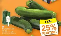 Albert Heijn Courgettes aanbieding