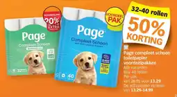 Albert Heijn Page compleet schoon toilet papier aanbieding