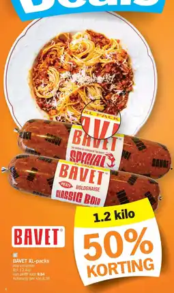 Albert Heijn Bavet bolognaisesaus aanbieding