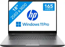 Coolblue HP ZBook Fury G1i 18 - C78M4ET QWERTY aanbieding