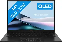 Coolblue ASUS Zenbook 14 OLED Copilot+ PC UM3406GA-QD031W Azerty aanbieding