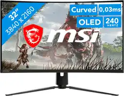 Coolblue MSI MPG 321CURX QD-OLED Curved aanbieding